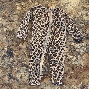 Source Unknown Leopard Print Kids Bodysuit